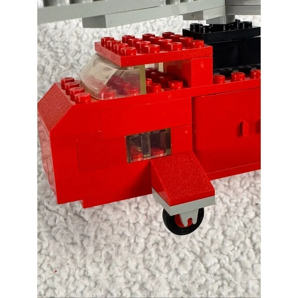 Vintage Lego 480 Rescue Helicopter Fire Town Classic Legoland - Missing 1 Piece